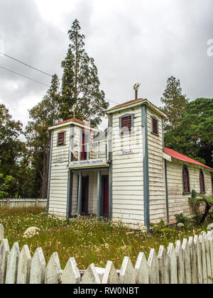 Whare Whakamoemiti Ratana Temple Church, Mangamuka, Northland, Nouvelle-Zélande Banque D'Images