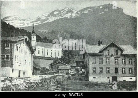 Dictionnaire géographique de la Suisse, publié sous les auspices de la Société neuchâteloise de géographie, et sous la direction de Charles Knapp, Maurice Borel, cartographe, et de C. Attinger, éditeur, avec des collaborateurs de tous les cantons Banque D'Images