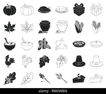 Les glands,accessoires,art,noir,attributs contours,jeu,Canada,canadien,maïs,collection,cranberry,jour,design,animation,flag,alimentation,fun,cadeau,chapeau,vacances,miel,illustration,icône,isolé,feuilles,logo,érable,purée,national,tarte aux pommes,pèlerin citrouille,rôti,,set,visites,doux,signe symbole,de Grâce,tradition,,Turquie,web,blé,vecteurs vecteur , Illustration de Vecteur