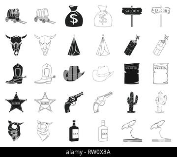 L'alcool,accessoires,nord,animal,badge,attributs,bandana,Black,contours,bouteille,bottes,cactus,cap,transport,collection,concept,cowboy,desert,design,dynamite,or,gun, chapeau icon,illustration,indian,cuir,perte,poster,ranch,salon,corde,set,sheriff,signer,crâne,star,,etat,Texas,symbole tumbleweed vecteur,voudrions,ouest,ouest,whisky,wigwam,sauvages vecteurs vecteur sauvage , Illustration de Vecteur