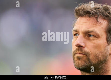 Stuttgart, Allemagne. 3e Mar 2019. Markus WEINZIERL, le VFB entraîneur en chef , demi-taille, le portrait, le VFB STUTTGART - Hanovre 96 5-1 - DFL RÈGLEMENT INTERDIT TOUTE UTILISATION DES PHOTOGRAPHIES comme des séquences d'images et/ou quasi-vidéo - 1.LDF Ligue de soccer allemand , Stuttgart, 3 mars 2019, de la saison 2018/2019, journée 24, H96 © Peter Schatz / Alamy Live News Banque D'Images