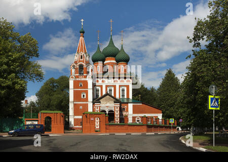 Église de Saint Michel Archange (1657-1682) dans la région de Iaroslavl, Russie. Banque D'Images