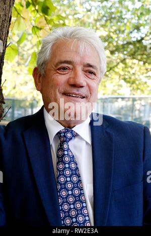 Kevin Keegan, à Cheltenham Literature Festival mardi, pour parler de son nouveau livre. 9 octobre 2018 Photo par Andrew Higgins - Mille mot Media Banque D'Images