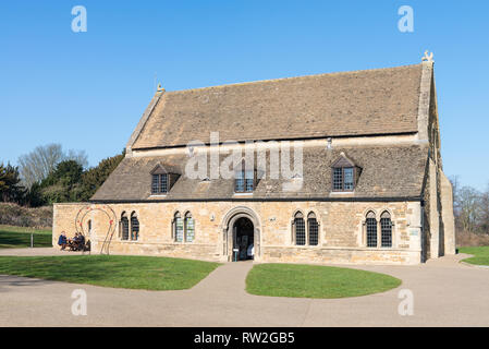 Château d'Oakham dans Market Place, Oakham, la ville du comté de Rutland dans l'East Midlands Banque D'Images