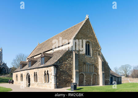 Château d'Oakham dans Market Place, Oakham, la ville du comté de Rutland dans l'East Midlands Banque D'Images