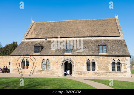 Château d'Oakham dans Market Place, Oakham, la ville du comté de Rutland dans l'East Midlands Banque D'Images