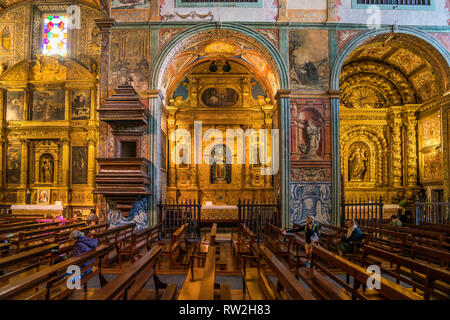 Der Innenraum Jesuitenkirche Igreja do Colégio suis Praca Do Municipio, Funchal, Madeira, Portugal, Europa | Saint John the Evangelist Igreja do Banque D'Images