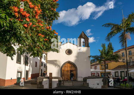 Kapelle der Corpo Santo in der Altstadt, Funchal, Madeira, Portugal, Europa | Capela do Corpo Santo à la vieille partie de la ville, Funchal, Madère, Portug Banque D'Images