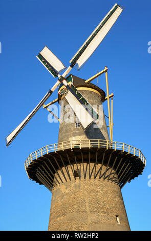 Moulin à Schiedam, Rotterdam, Pays-Bas Banque D'Images