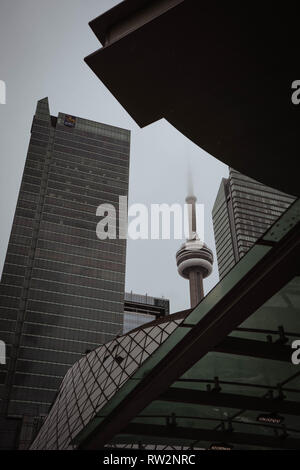 L'architecture au centre-ville de Toronto Banque D'Images