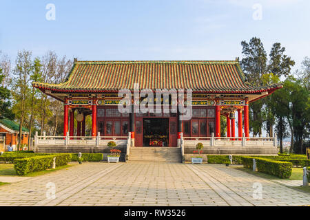 Koxinga Shrine à Kinmen, Taiwan Banque D'Images