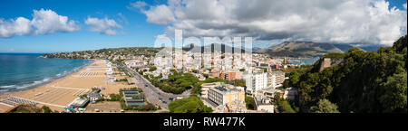 Vue du Panaroma de Gaeta en Italie Banque D'Images