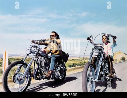 HOPPER,FONDA, EASY RIDER, 1969 Banque D'Images