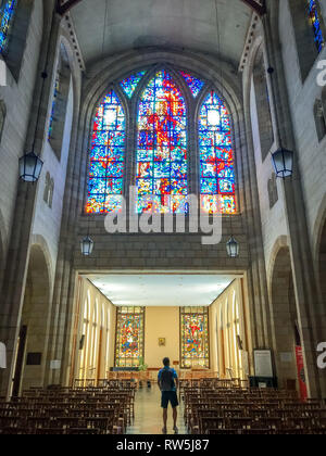 À l'intérieur de la cathédrale St George, Le Cap, Afrique du Sud Banque D'Images