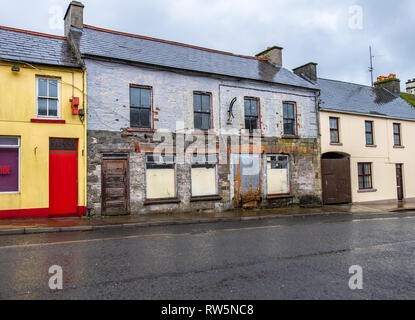 PETTIGO / IRLANDE - 03 mars 2019 : Pettigo est un petit village à la frontière de la République d'Irlande et en Irlande du Nord Banque D'Images