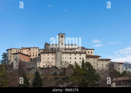 Le sanctuaire de Castelmonte (Santuario della Beata Vergine di Castelmonte) près de Cividale del Friuli, Frioul-Vénétie Julienne, Italie Banque D'Images