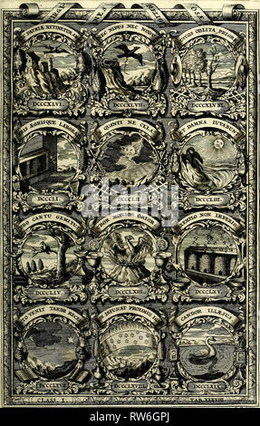 «Ymbolographia, sive de arte symbolica septem sermones' (1702) Banque D'Images