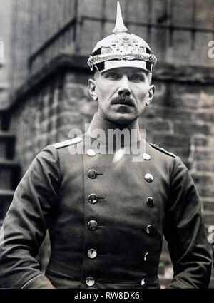 Le capitaine Franz von Papen, ancien attaché militaire allemand à Washington, qui était persona non grata aux États-Unis en raison de ses activités hostiles. Il a été rappelé, décembre 1915 ca. 1915 Banque D'Images