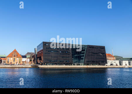 La Bibliothèque royale de Copenhague, Danemark Banque D'Images