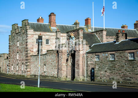 Caserne Berwick, Berwick-upon-Tweed, Angleterre, Royaume-Uni Banque D'Images