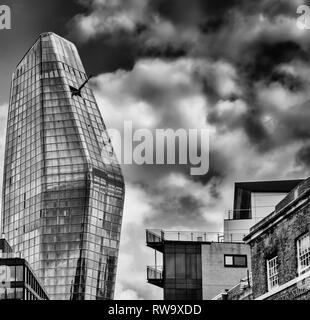 Londres, Royaume-Uni, 2018 août, One Blackfriars Building ou vue sur la vase depuis Stamford Street, Angleterre Banque D'Images
