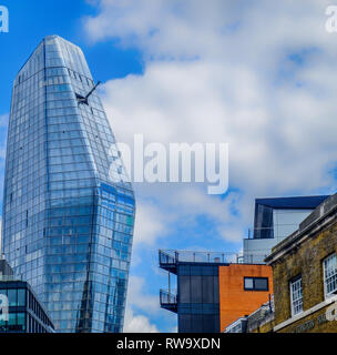 Londres, Royaume-Uni, 2018 août, One Blackfriars Building ou vue sur la vase depuis Stamford Street, Angleterre Banque D'Images