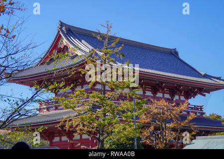 Japon, Tokyo, Asakusa, le temple Senso-ji Banque D'Images