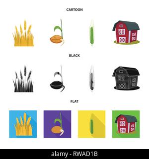 Semences de printemps,grenier,spike,hiver,grandir,bâtiment,orge,industrie,root,terrain,automne,maïs,,eco,dur,Culture,campagne,germination germination,remise,processus,vert,mûrs,DE,plantation,meadow cottage,pain,évolution,agriculture,agriculture,seigle,plantes,blé,maïs,grain,récolte,ferme,,champ,set,icône,,illustration,collection,isolé,design,graphisme,élément vecteur vecteurs,signer , Illustration de Vecteur