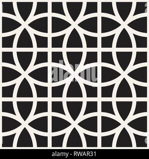 Vector pattern. transparente Résumé fond répétitif. Conception géométrique noir et blanc. Illustration de Vecteur