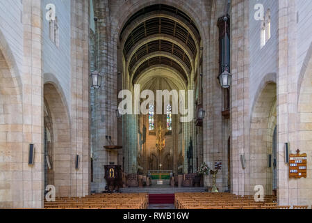 À l'intérieur de la Cathédrale Saint George, Le Cap, Afrique du Sud Banque D'Images