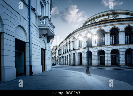 La vieille ville de Varsovie, Pologne Banque D'Images