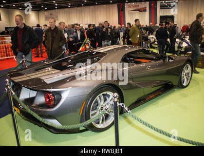 Une Ford GT 2018 au London Classic Car Show 2019 Banque D'Images