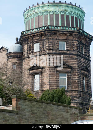 Édimbourg en Écosse : l'Observatoire Royal sur Blackford Hill Banque D'Images