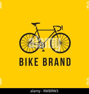 Bike logo Vector. L'icône de vélo Illustration de Vecteur