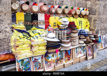 Cartagena Colombie, shopping shopper shoppers magasins marché marchés achats vendre, magasin de détail magasins entreprises d'affaires, vente d'exposition Banque D'Images