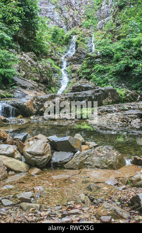 Temurun Cascade, Langkawi, Malaisie Banque D'Images