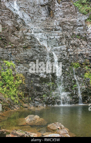 Temurun Cascade, Langkawi, Malaisie Banque D'Images