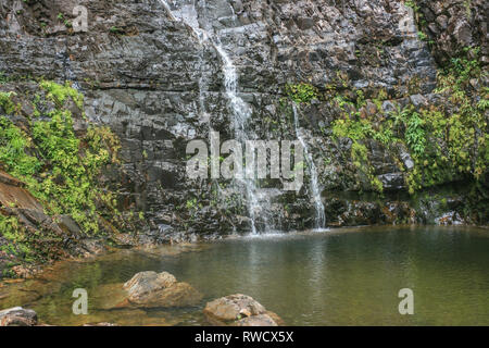 Temurun Cascade, Langkawi, Malaisie Banque D'Images