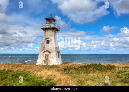 Phare du cap Tryon, Prince Edward Island, Canada Banque D'Images