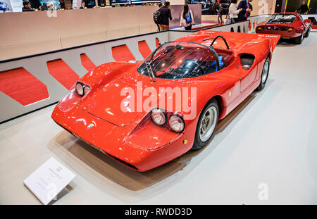 2000 Abarth 2019 a été présenté au cours du Salon International de l'Automobile de Genève le Mardi, Mars 5th, 2019. (Photo/CTK Josef Horazny) Banque D'Images