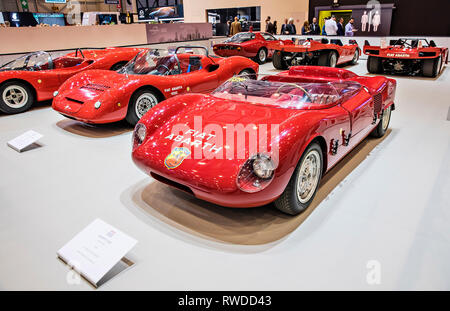 Abarth 1000 a été présenté au cours de la 2019 International de l'Automobile de Genève le Mardi, Mars 5th, 2019. (Photo/CTK Josef Horazny) Banque D'Images