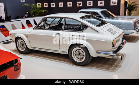 FIAT Abarth a été présenté au cours de la 2019 International de l'Automobile de Genève le Mardi, Mars 5th, 2019. (Photo/CTK Josef Horazny) Banque D'Images