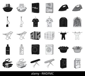 ,Black,appareils,monochrome,bol d'eau de javel, propre, personnel d'entretien,nettoyage,nettoyage,propreté,vêtements,collection,couvrir,design,sec,sale,cheveux,sechage,main,devoirs,espoir,maison,ménage,icon,illustration,industriel,repassage,isolé,buanderie,logo,machine,pile,poudre,set,presse,signe symbole,savon,choses,OUTIL,traitement,serviette,sous,lavage,web,vecteurs vecteur , Illustration de Vecteur