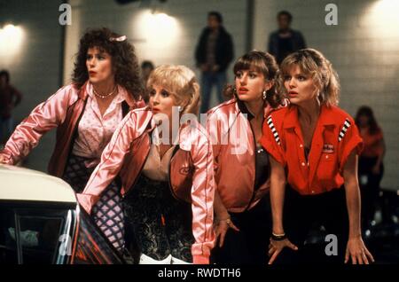 TEEFY,LUFT,PRIX,PFEIFFER, GREASE 2, 1982 Banque D'Images