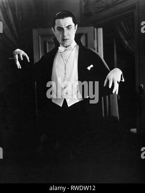 BELA LUGOSI, Dracula, 1931 Banque D'Images