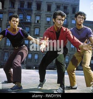 GEORGE CHAKIRIS, WEST SIDE STORY, 1961 Banque D'Images