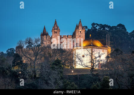 Castelo de Santa Maria da Feira, Portugal Banque D'Images