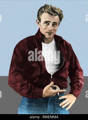 JAMES DEAN, REBEL WITHOUT A CAUSE, 1955 Banque D'Images