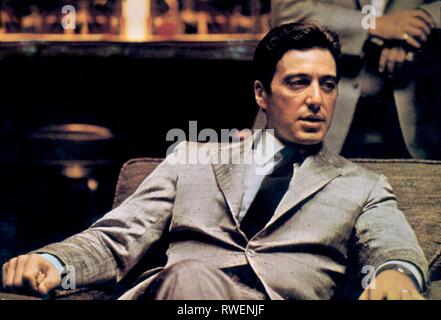 AL PACINO, Le Parrain II, 1974 Banque D'Images