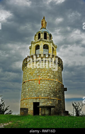 La Vierge de Monbahus, Monbahus, Lot-et-Garonne, Aquitaine, France Banque D'Images